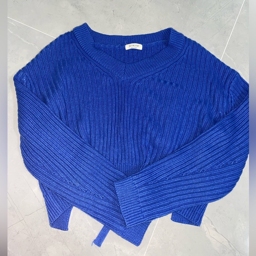 3.3 Field Trip Open Back Sweater (one size fits all)